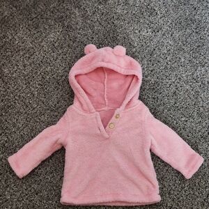 Cozy Pink Fleece Kids Hoodie